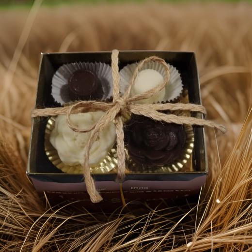 Chocolate con pepita de marañon